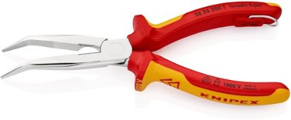 Slika Needle-nose pliers 40 deg angled VDE
