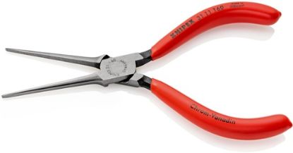 Slika Needle-nose pliers straight black atramentised