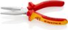 Long-nose pliers chrome-plated head, long, flat