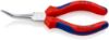 Needle-nose pliers 45 deg angled chrome-plated