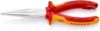Needle-nose pliers straight VDE with fixing eye