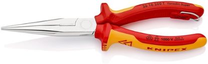 Slika Needle-nose pliers straight VDE with fixing eye