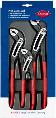 Slika KLEŠČE PAPIGA 180-300mm v 3-delni garnituri KNIPEX