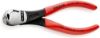 High-power end cutter polished head, plastic coated