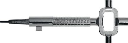 Slika Universal key steel matt nickel-plated