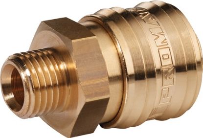 Slika SKLOPKA IZ MEDENINE DN7,2 / zunanji navojG1/4"
