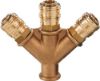RAZDELILNIK Z TREMI SKLOPKAMI iz mesinga IG DN7,2-G1/2"