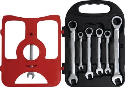Slika 7-delna GARNITURA ključev z ragljo SW(8-19mm)