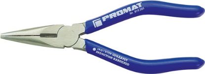 Slika KLEŠČE PLOŠČATE KONIČNE  - RAVNE 145mm DIN/ISO 5745 - polirane