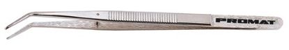 Slika College tweezers curved, nickel-plated