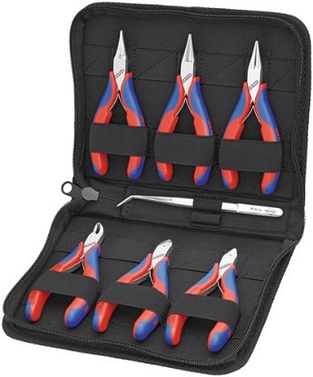Slika Electronic pliers set 6 pliers, 1 precision tweezers