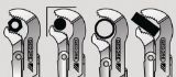 Slika Pipe wrench, Swedish style for pipe 1 inch