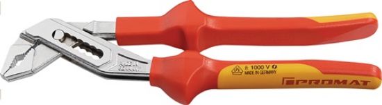 Water pump pliers chrome-plated VDE