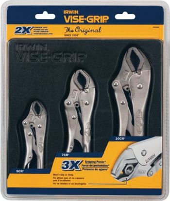 Slika KLEŠČE GRIP VARILNE V SETU 1GRT = 3KOS  - IRWIN