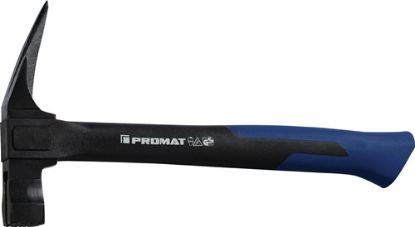 Slika Roofing hammer roughened, painted black