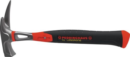 Roofing hammer roughened, 2-component handle