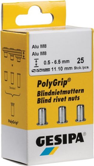 MATICE SLEPE PolyGrip® M5 (1Gar=50Kos) GESIPA