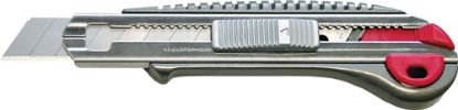 Slika Craft knife with push button, full metal