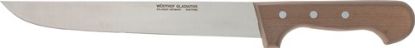 Slika Industrial knife back thick. 2.5 mm wooden handle