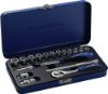 Socket spanner set width across flats 4-14 mm