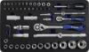 Socket spanner set width across flats 4–32 mm
