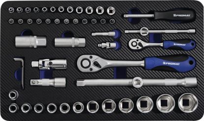 Slika Socket spanner set width across flats 4–32 mm