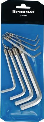 Slika Allen key set AF 2-10 mm