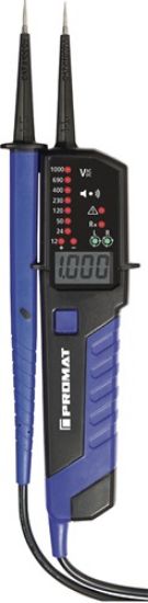 TESTER NAPETOSTI AC 100V-1000V LED, PROMAT