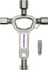 Cabinet key integr. bottle-opener