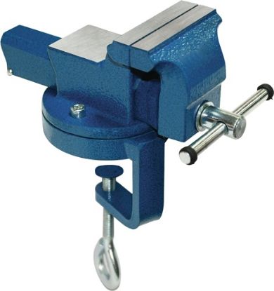 Slika Feinmechanikerschraubstock Backenbreite 75 mm Spannweite 45 mm Sphäroguss PROMAT