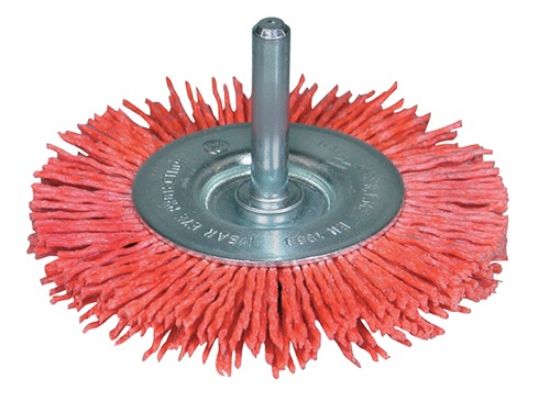 Round brush nylon granulation 80 10 mm
