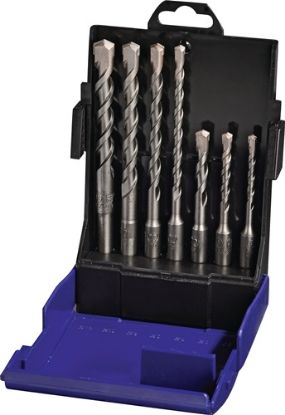 Slika SVEDRI ZA UDARNI VRTALNI STROJ SDS-PLUS v 7-delni gar. D5-12mm