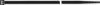 VEZICE ZA KABEL L=280mm (100x) - črne barve