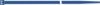 Cable tie polyamide 6.6 blue