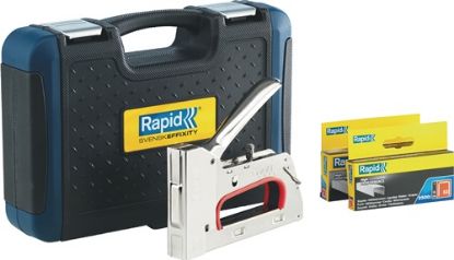 Slika SPENJALEC ROČNI R353 ZA SPONKE TIP 53 (6-14 mm) vključno s 5000 sponkami (2,500 