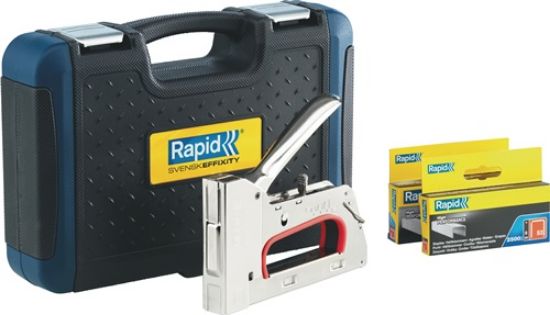 SPENJALEC ROČNI R353 ZA SPONKE TIP 53 (6-14 mm) vključno s 5000 sponkami (2,500 