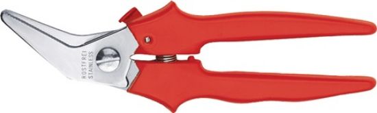 Universal scissors stainless with serration
