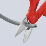 Slika ŠKARJE ZA ELEKTRIČARJE  130 X 32 X 155 MM KNIPEX 9505155SB