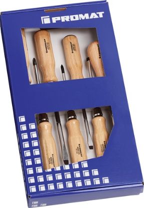 Slika Screwdriver set wooden handle