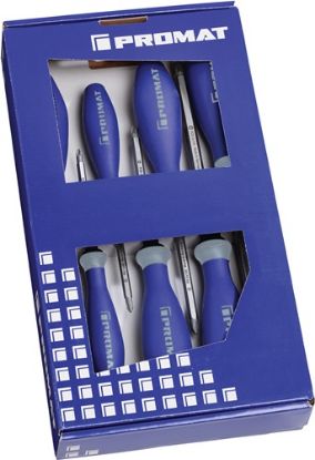 Slika Screwdriver set 3-component handle