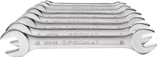 KLJUČI VILIČASTI DVOSTRANSKI DIN3110 6x7 do 20x22mm - v 8-delni gar.