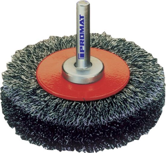 Round brush steel 9 mm