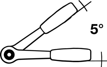 Slika Bit/lever-action reversible ratchet reverse lever