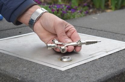 Slika KLJUČ ZA OMARICE-UNIVERZALNI 145x75x10mm Promat