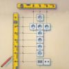 Spirit level yellow aluminium