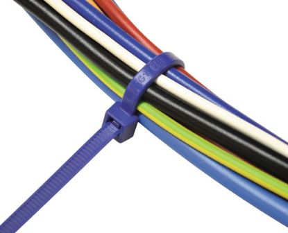 Slika Cable tie polyamide 6.6 blue