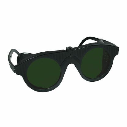 Slika OČALA ZAŠČITNA VARILSKA Modell 879, okroglo steklo D50mm, AULEKTRO DIN 7, z zame