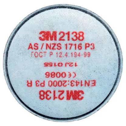 Slika 2138, FILTER P3R ZAŠČITA PRED DELCI IN NADLEŽNIMI VONJAVAMI, 3M2138