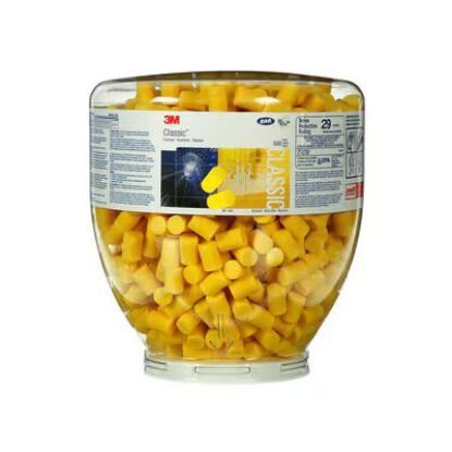 Slika PD-01-001, ČEPKI UŠESNI E-A-R CLASIC (1 gar/500 par), 36dB, REFIL, V POSODI