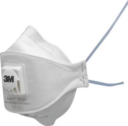 Slika 9322+, RESPIRATOR 3M 9322+ AURA, FFP2 Z VENTILOM                                